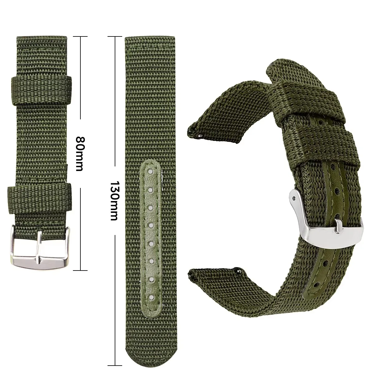 High Quality Nylon Canvas Watc - Canvas Strap Watch บทวิจารณ์และราคา