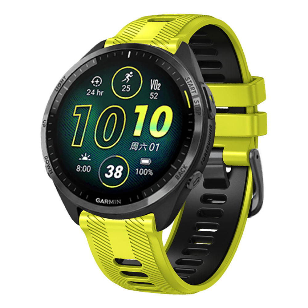 For Garmin Forerunner 965 955  - Silicone Watch Band 22Mm บทวิจารณ์และราคา