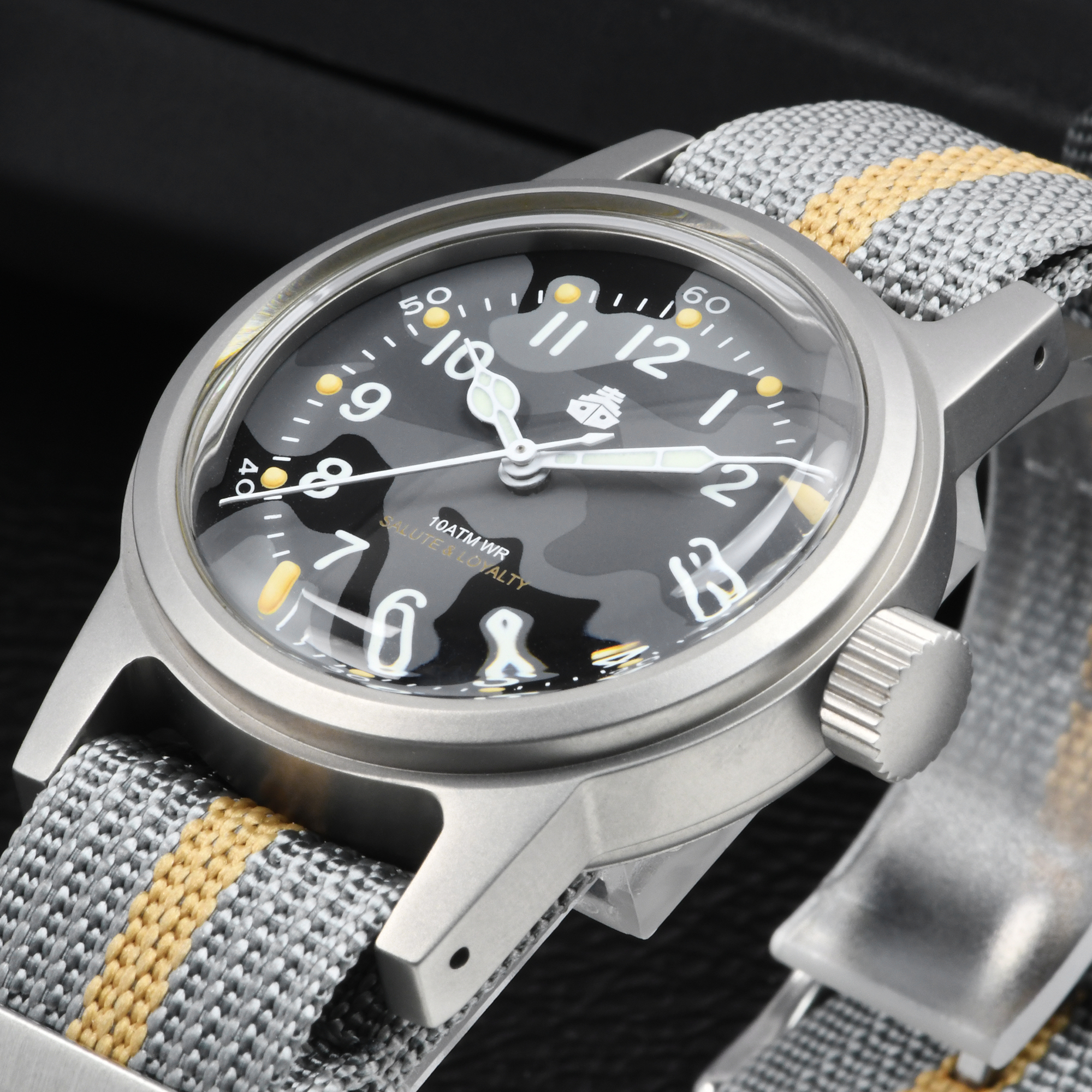 TEKAPO Replica World War II Re - Canvas Strap Watch บทวิจารณ์และราคา