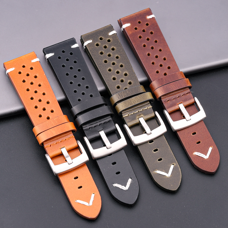Breathable Genuine Leather Qui - Nato Strap Nylon บทวิจารณ์และราคา