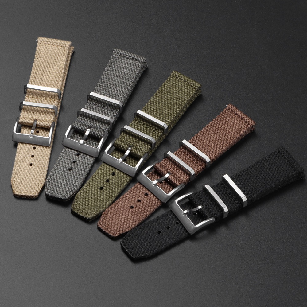 High Quality Nylon Watch Strap - Nato Strap Nylon บทวิจารณ์และราคา