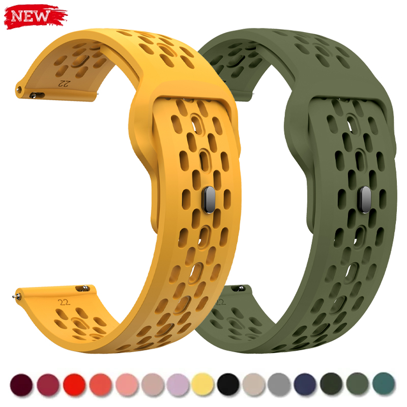 18mm 20mm 22mm Silicone Strap  - Nato Strap Nylon บทวิจารณ์และราคา