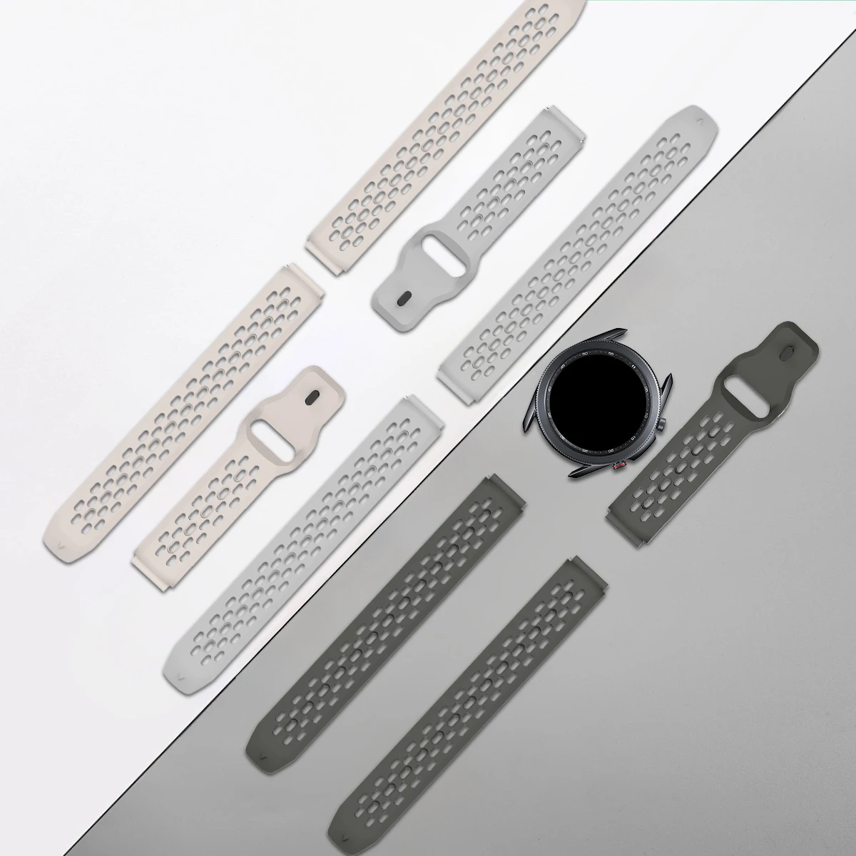 18mm 20mm 22mm Silicone Strap  - Nato Strap Nylon บทวิจารณ์และราคา