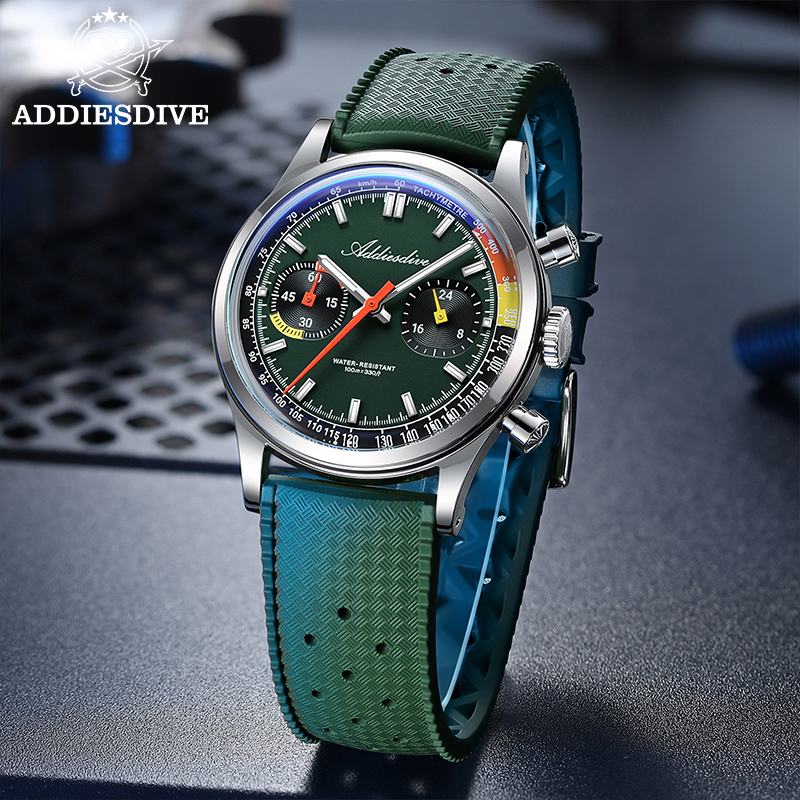 ADDIESDIVE 2025 NEW TOP 38mm M - Rubber Strap Diver บทวิจารณ์และราคา
