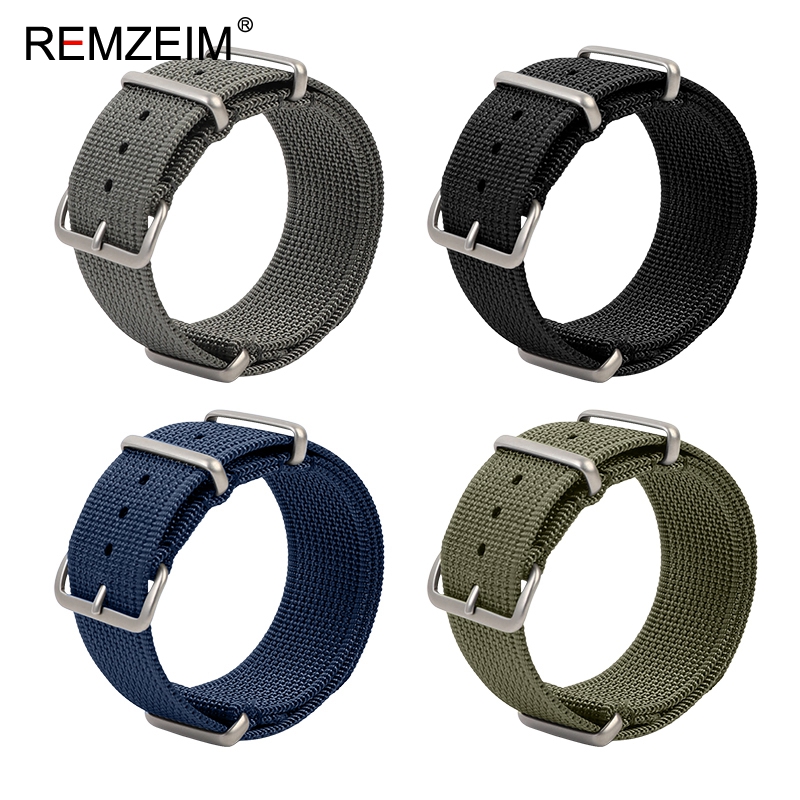 New Ribbed Nylon Watch Strap 1 - Nato Strap Nylon บทวิจารณ์และราคา