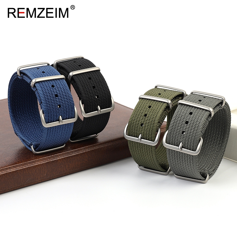 New Ribbed Nylon Watch Strap 1 - Nato Strap Nylon บทวิจารณ์และราคา