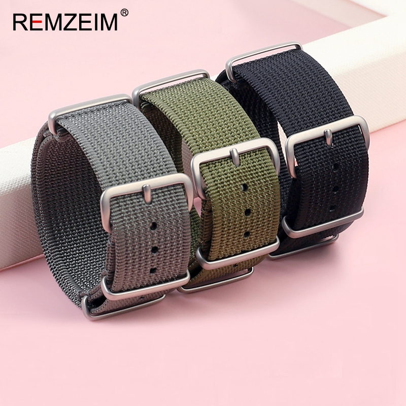 New Ribbed Nylon Watch Strap 1 - Nato Strap Nylon บทวิจารณ์และราคา