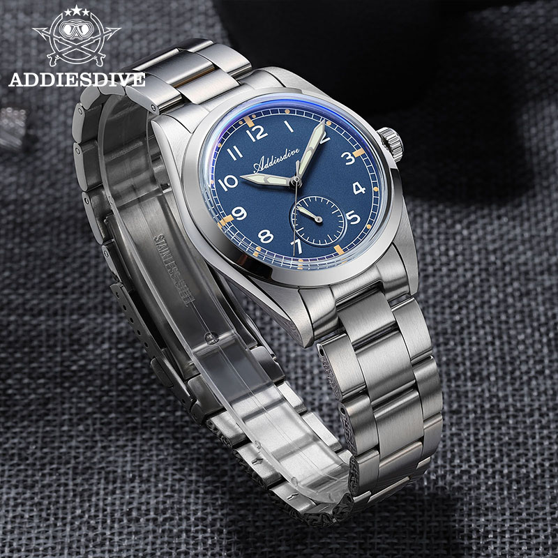 ADDIESDIVE 36mm Men's Quartz W - Stainless Bracelet Diver บทวิจารณ์และราคา