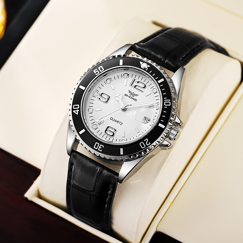 Fashion Leather Strap Men Busi - Leather Watch Band Men บทวิจารณ์และราคา