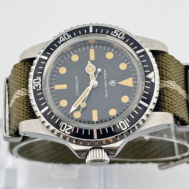 NH35 vintage 40mm sapphire gla - Tropic Strap Vintage บทวิจารณ์และราคา