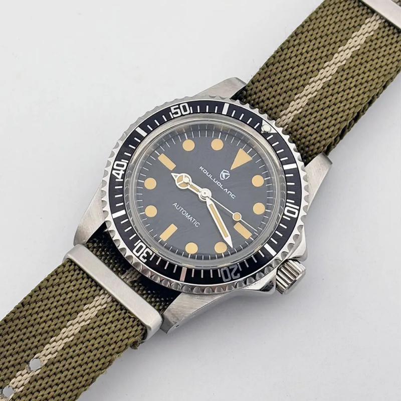 NH35 vintage 40mm sapphire gla - Tropic Strap Vintage บทวิจารณ์และราคา