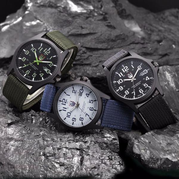 Men'S Quartz Watch Student Sim - Tropic Strap Vintage บทวิจารณ์และราคา