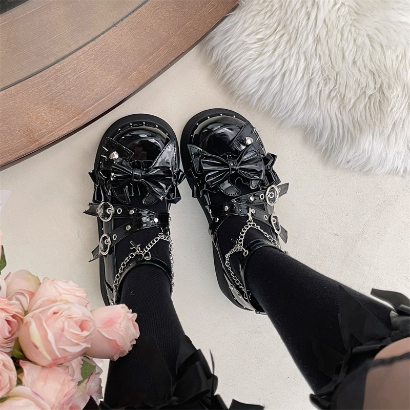 2026 Platform Lolita Shoes Wom - Mesh Strap Metal บทวิจารณ์และราคา