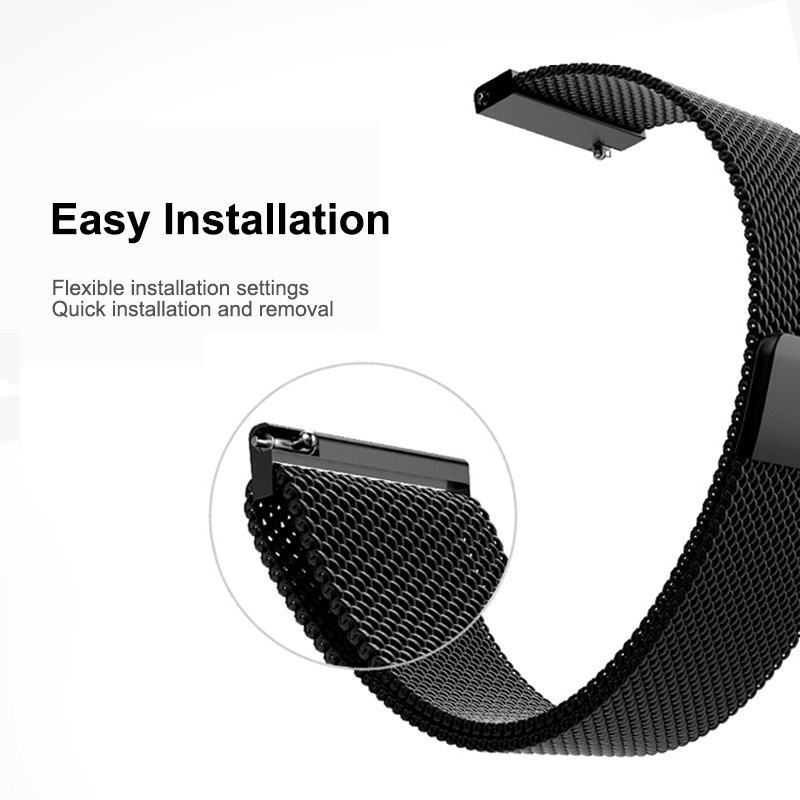 Metal Strap For Samsung Galaxy - Milanese Loop Magnetic บทวิจารณ์และราคา