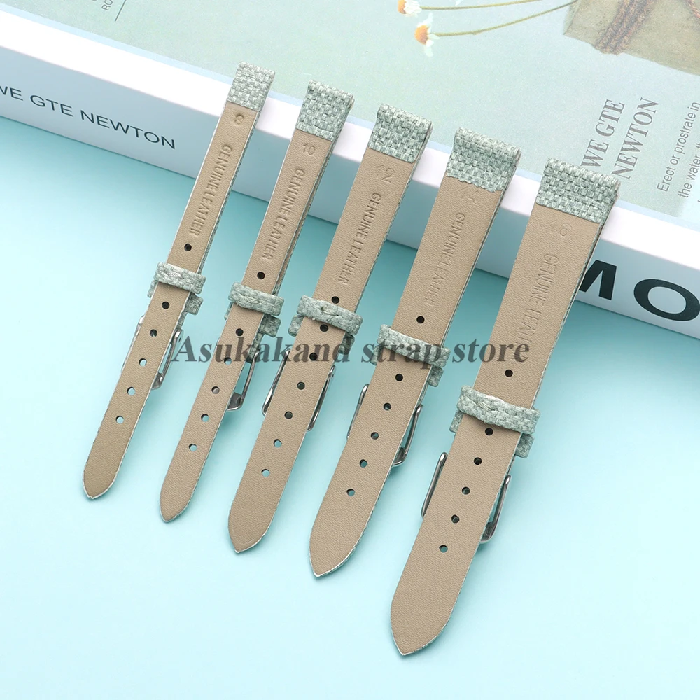 Small Size 8mm 10mm 12mm 14mm  - Canvas Strap Watch บทวิจารณ์และราคา