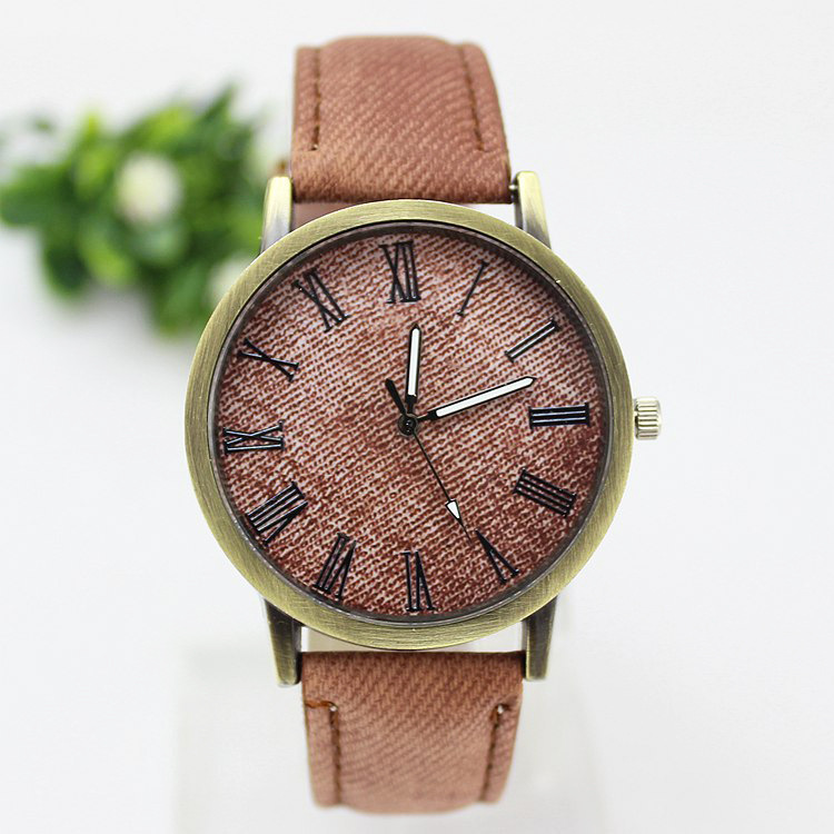 New Fashion Men Casual Quartz  - Leather Watch Band Men บทวิจารณ์และราคา