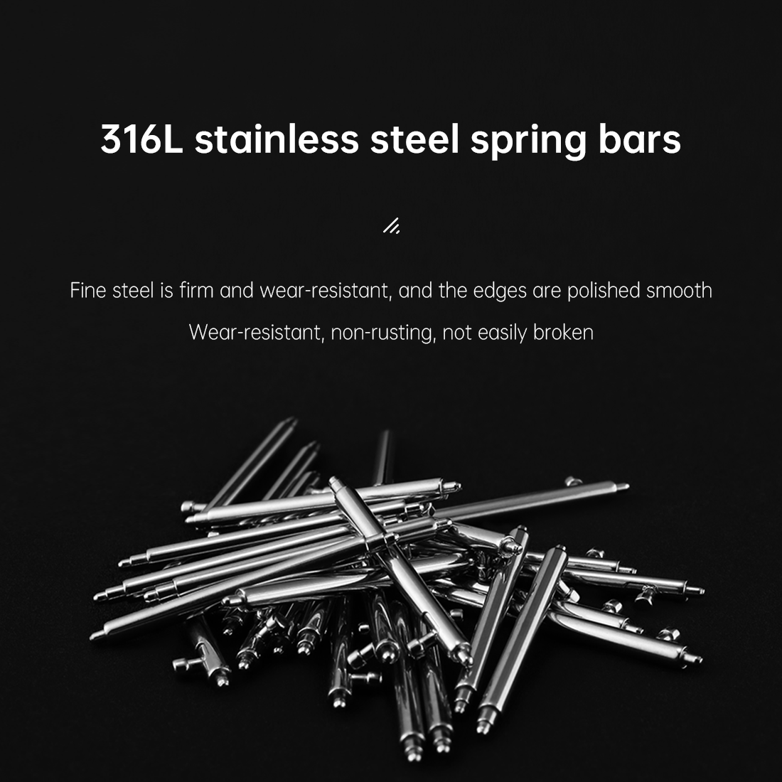 Maikes 316L Stainless Steel Qu - Leather Strap Quick Release บทวิจารณ์และราคา