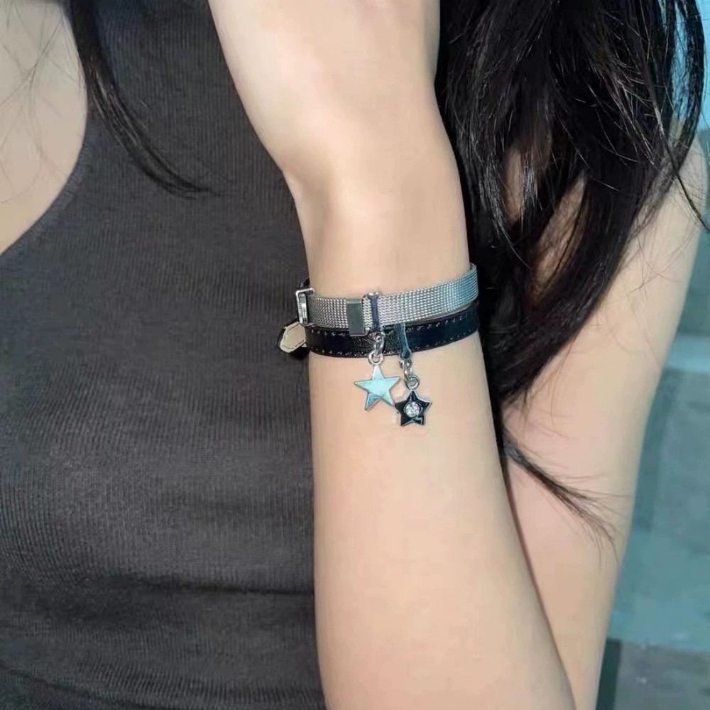 Star Charm Bracelet, Mesh Meta - Mesh Strap Metal บทวิจารณ์และราคา