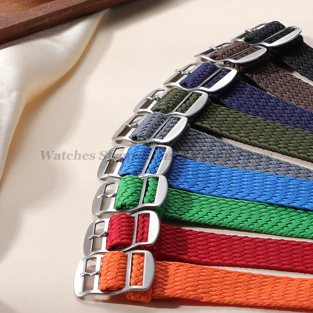 14mm 16mm 18mm 20mm 22mm Nylon - Perlon Strap Woven บทวิจารณ์และราคา