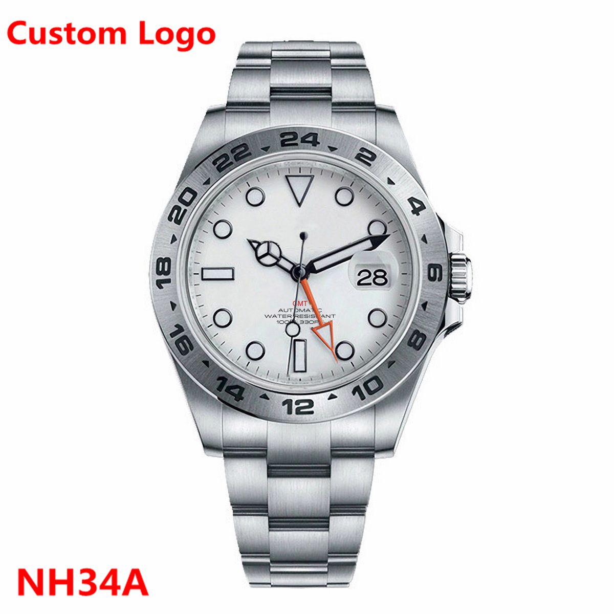 Custom Luxury 39mm NH34 Automa - Stainless Bracelet Diver บทวิจารณ์และราคา