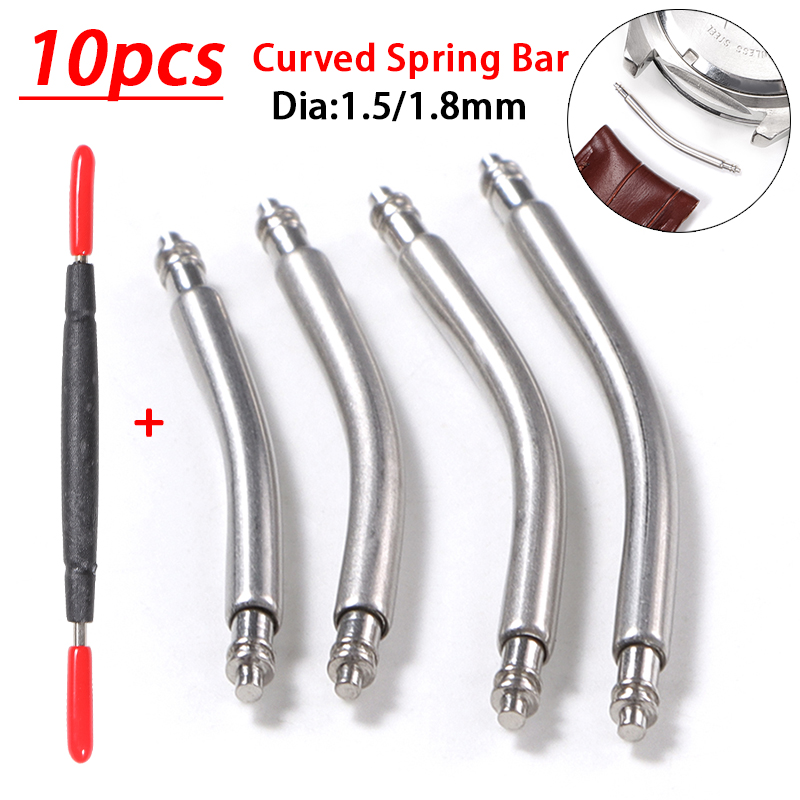 Curved Spring Bar 18mm 20mm 22 - Curved Spring Bar บทวิจารณ์และราคา