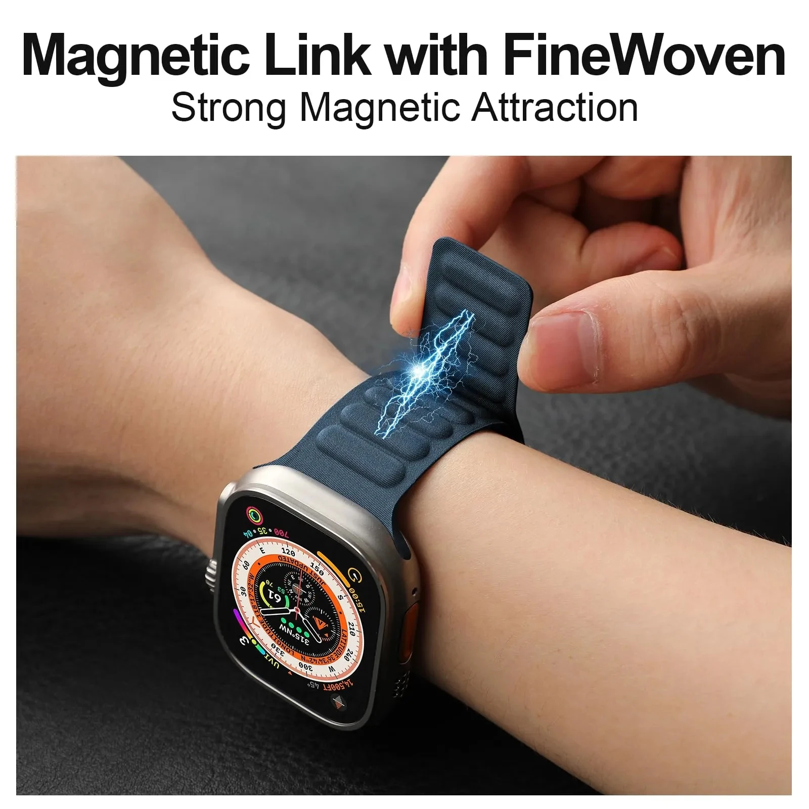 FineWoven Magnetic Loop Strap  - Milanese Loop Magnetic บทวิจารณ์และราคา