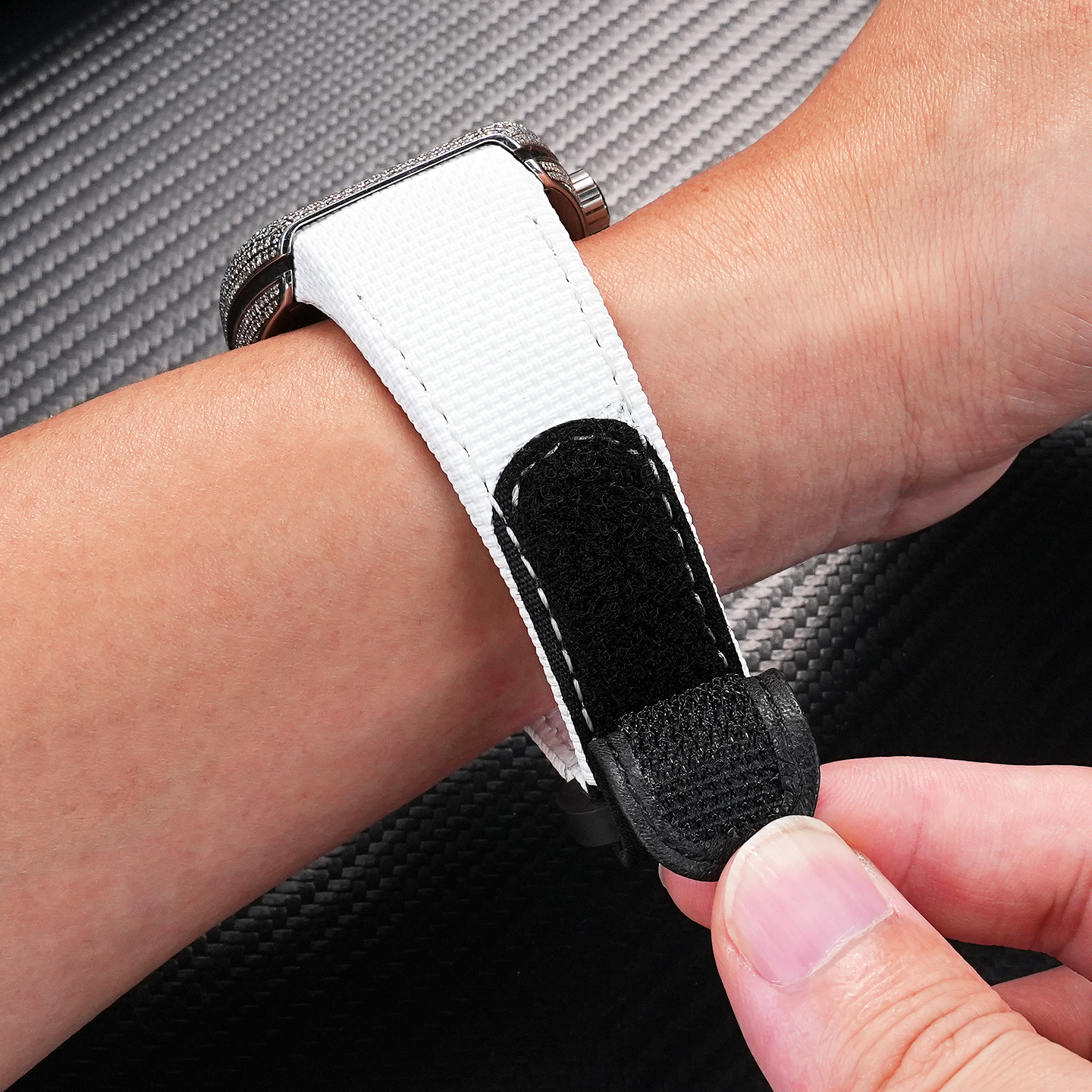For Franck Muller V45 Fluororu - Leather Strap Quick Release บทวิจารณ์และราคา