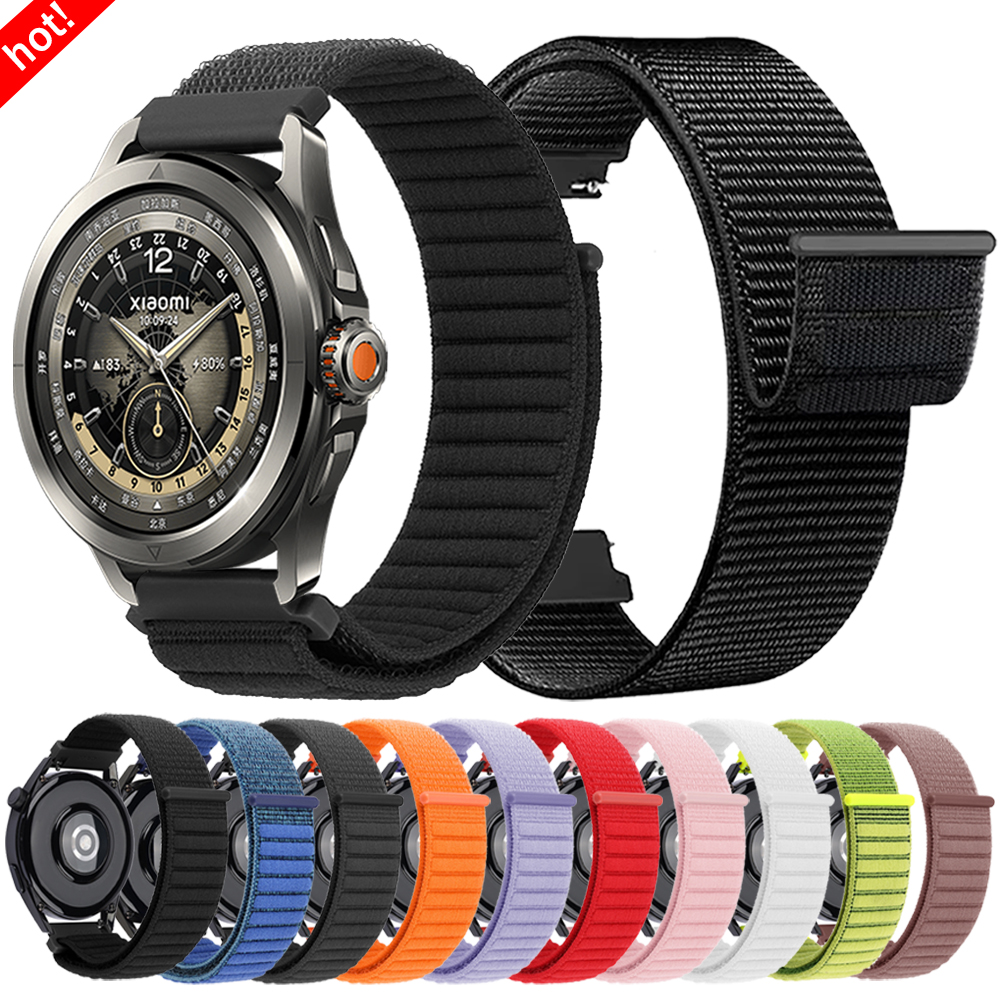 22mm Nylon Band For Xiaomi Wat - Sport Loop Velcro บทวิจารณ์และราคา