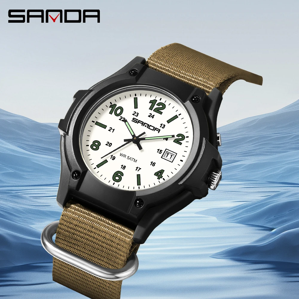 SANDA 6376 Fashion Men's Sport - Tropic Strap Vintage บทวิจารณ์และราคา