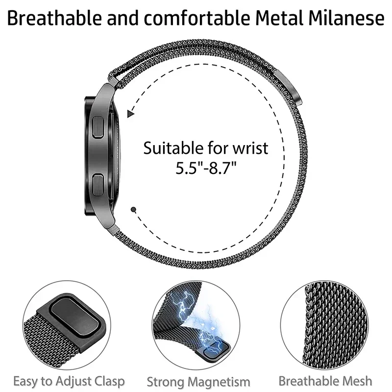 Milanese Loop For Samsung Gala - Milanese Loop Magnetic บทวิจารณ์และราคา
