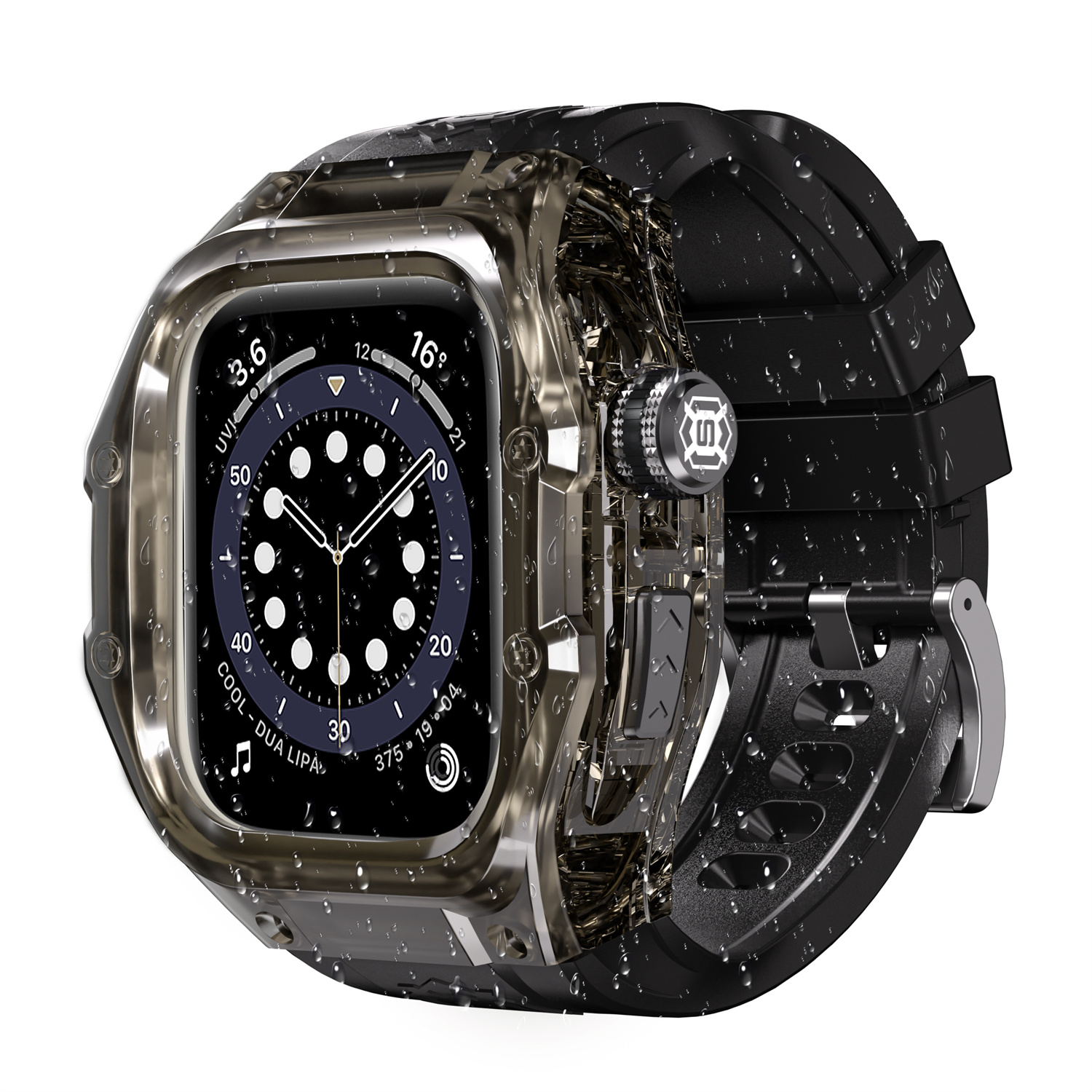 ShellBox IP68 Waterproof Sport - Rubber Strap Diver บทวิจารณ์และราคา