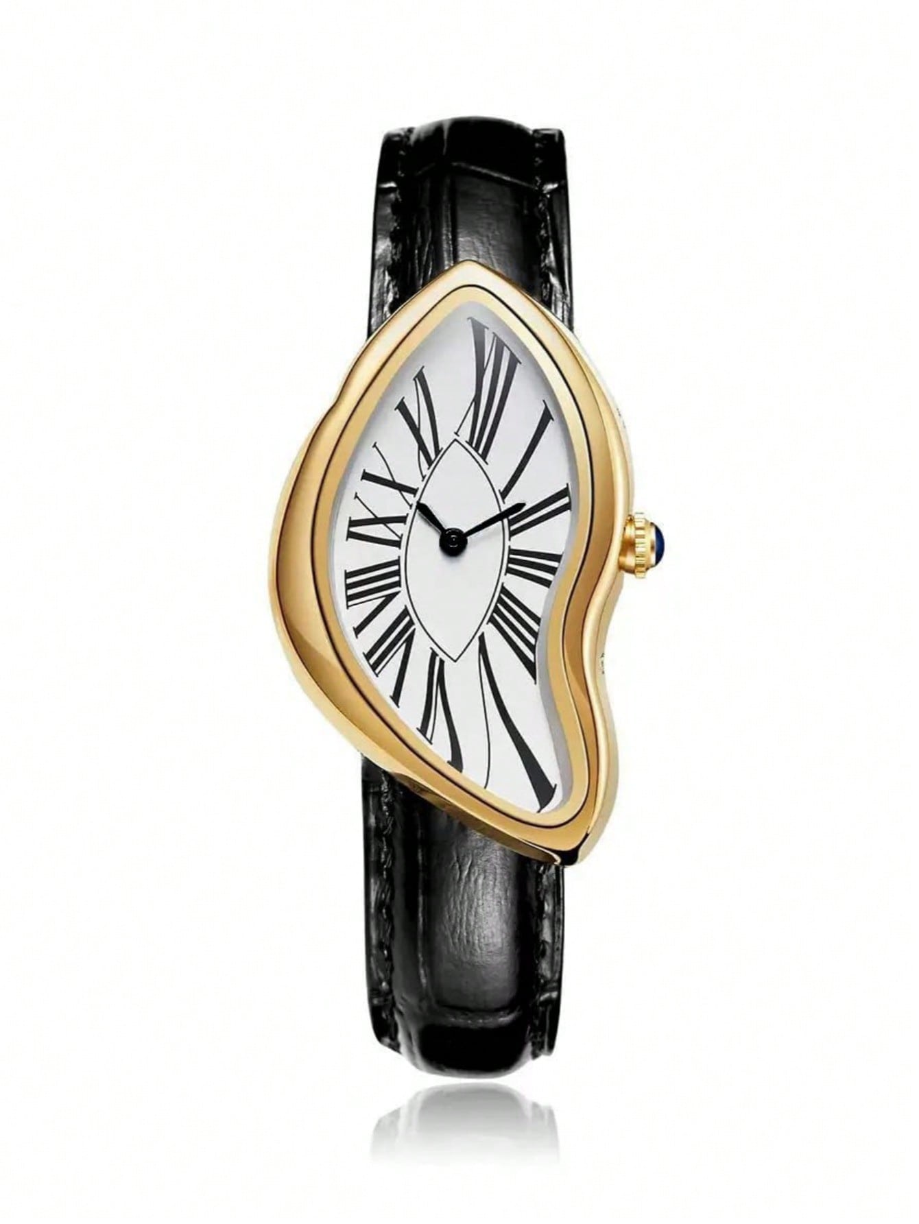 Creative Melt Luxury Watch for - Leather Watch Band Men บทวิจารณ์และราคา