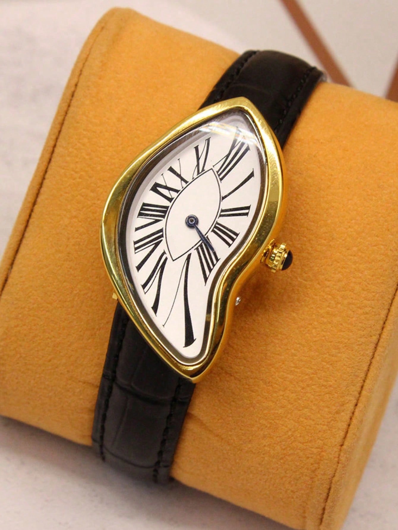 Creative Melt Luxury Watch for - Leather Watch Band Men บทวิจารณ์และราคา