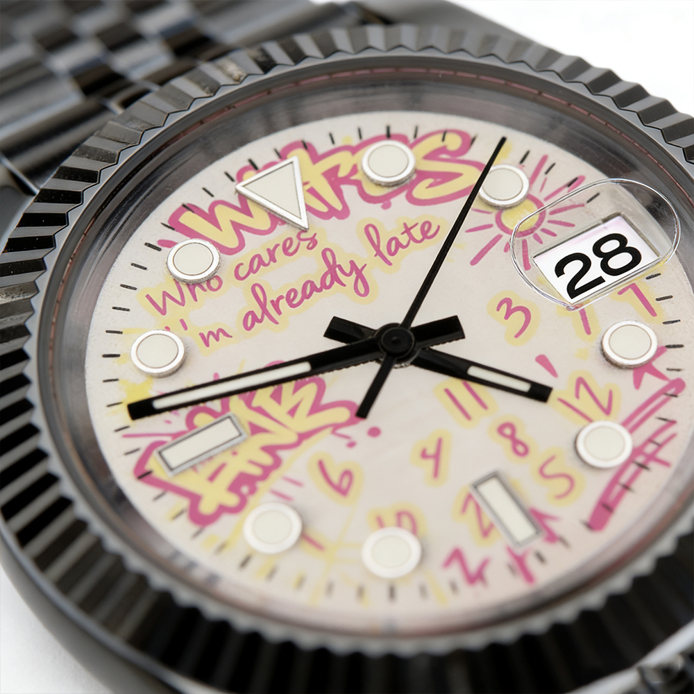Graffiti watch Luxury Watch ch - Stainless Bracelet Diver บทวิจารณ์และราคา