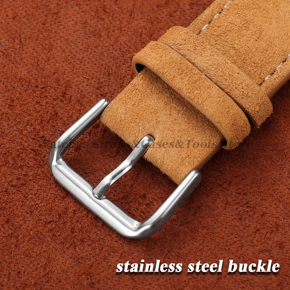 Vintage Suede Cowhide Watch St - Suede Strap Watch บทวิจารณ์และราคา