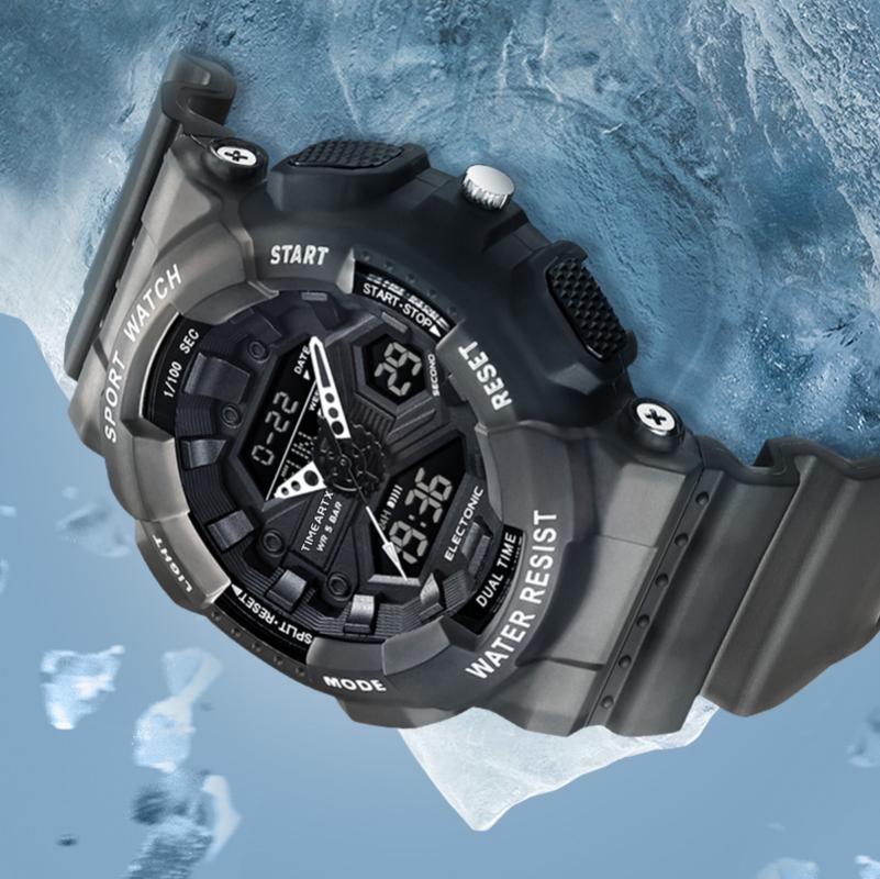 TIMEARTX Men's Watch Luxury Mu - Rubber Strap Diver บทวิจารณ์และราคา