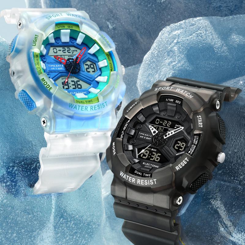 TIMEARTX Men's Watch Luxury Mu - Rubber Strap Diver บทวิจารณ์และราคา
