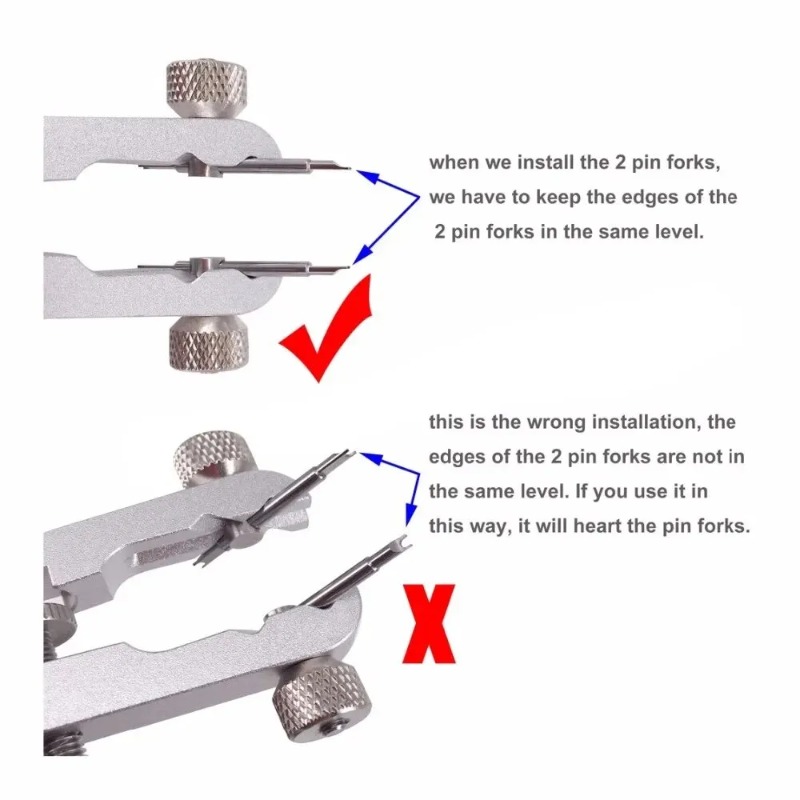Aluminum Alloy Watch Band Remo - Spring Bar Tool Set บทวิจารณ์และราคา