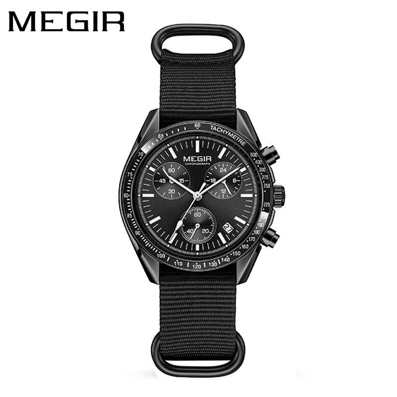 MEGIR 2247 New Luxury Men's Wa - Canvas Strap Watch บทวิจารณ์และราคา