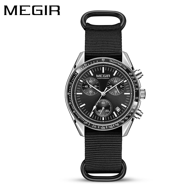 MEGIR 2247 New Luxury Men's Wa - Canvas Strap Watch บทวิจารณ์และราคา