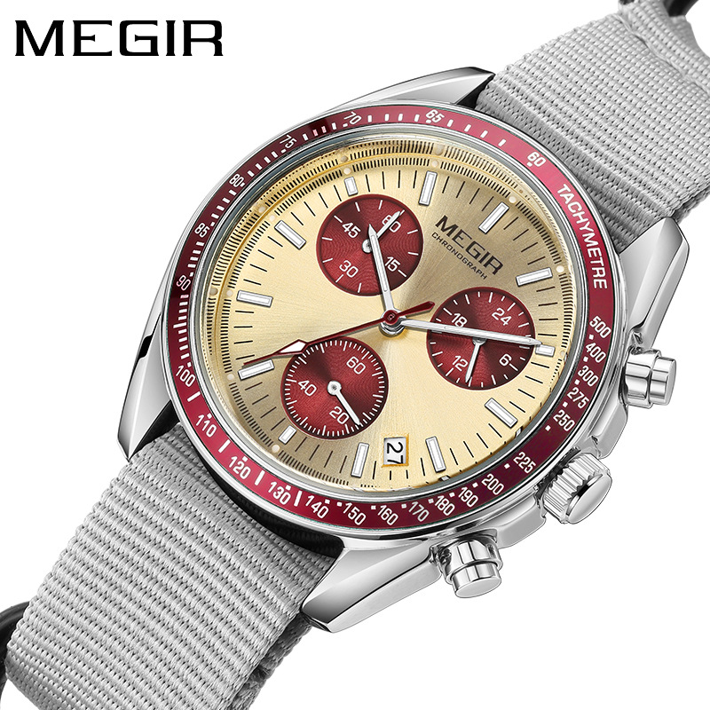 MEGIR 2247 New Luxury Men's Wa - Canvas Strap Watch บทวิจารณ์และราคา