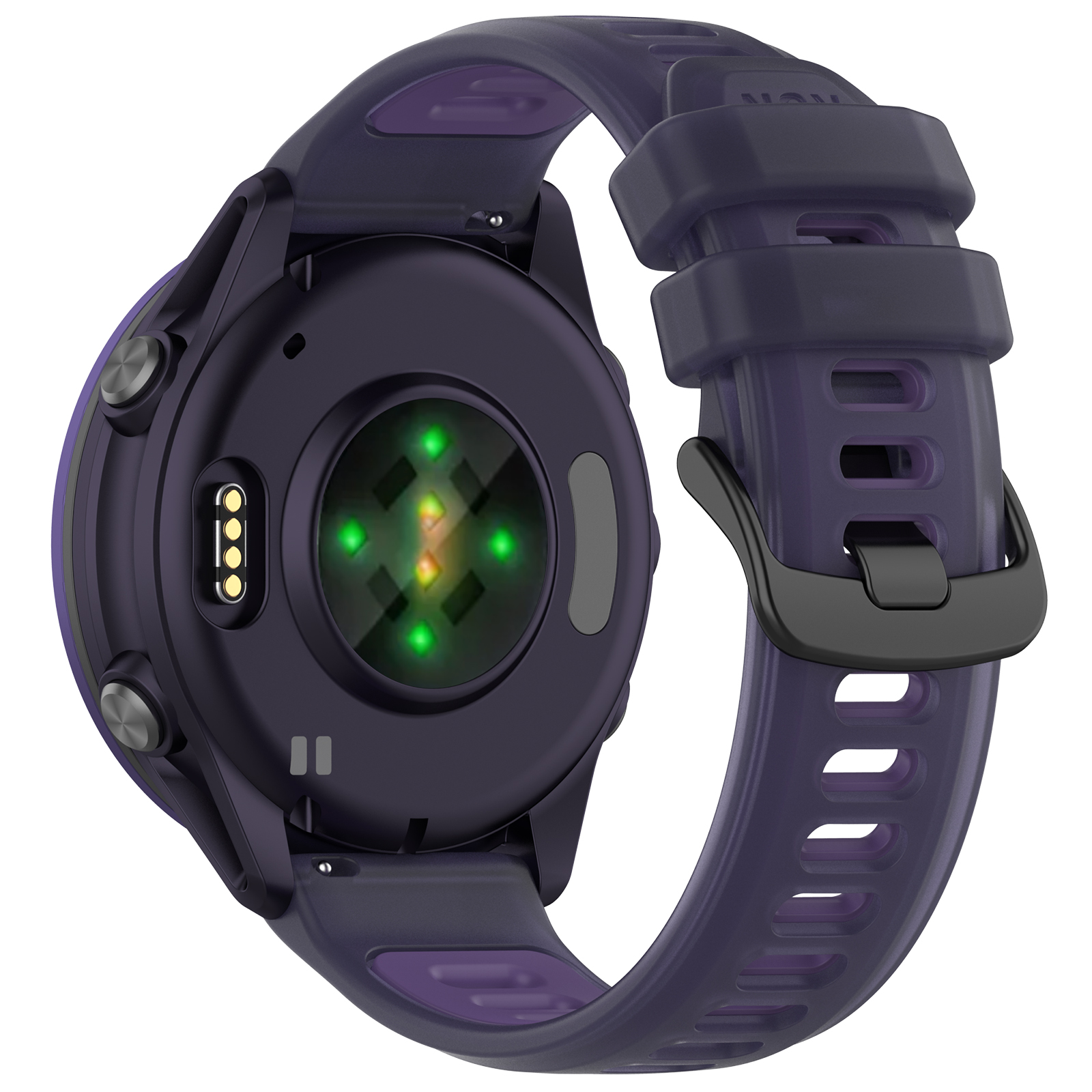 22mm 20mm Transparent Two-Tone - Silicone Watch Band 22Mm บทวิจารณ์และราคา