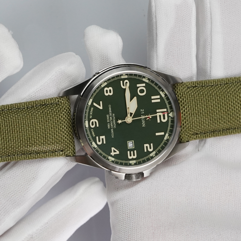 Seagull Watch Nylon Canvas Str - Canvas Strap Watch บทวิจารณ์และราคา