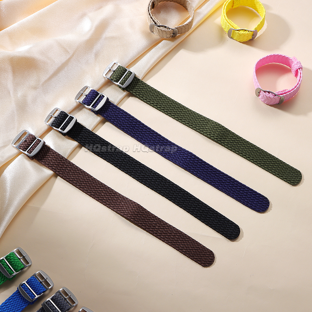 14mm 16mm 18mm 20mm 22mm Woven - Perlon Strap Woven บทวิจารณ์และราคา