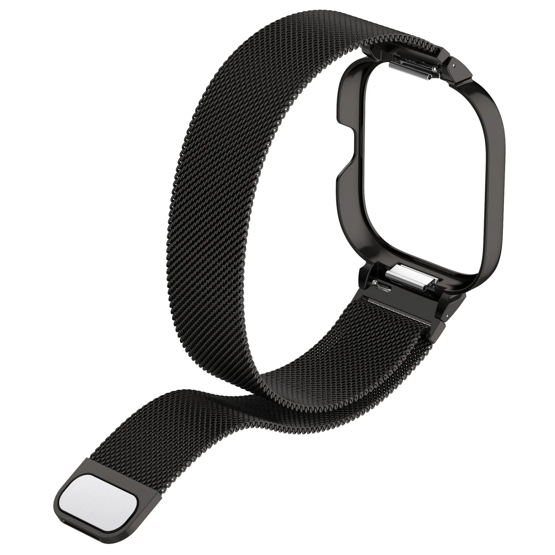 Metal Case+Milanese Loop Strap - Milanese Loop Magnetic บทวิจารณ์และราคา