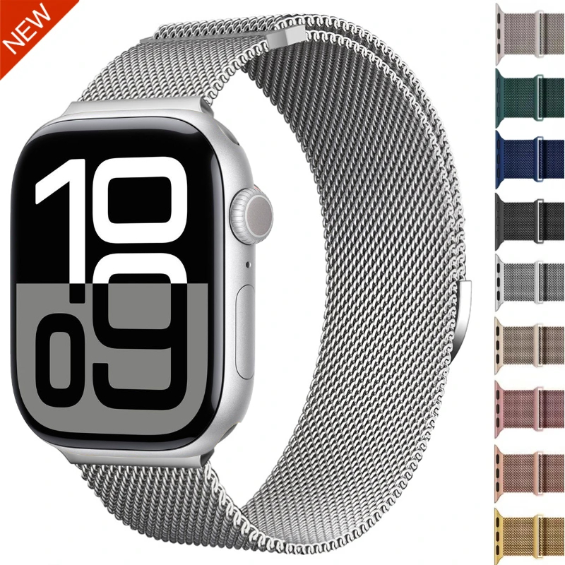 Milanese Metal Strap For Apple - Milanese Loop Magnetic บทวิจารณ์และราคา