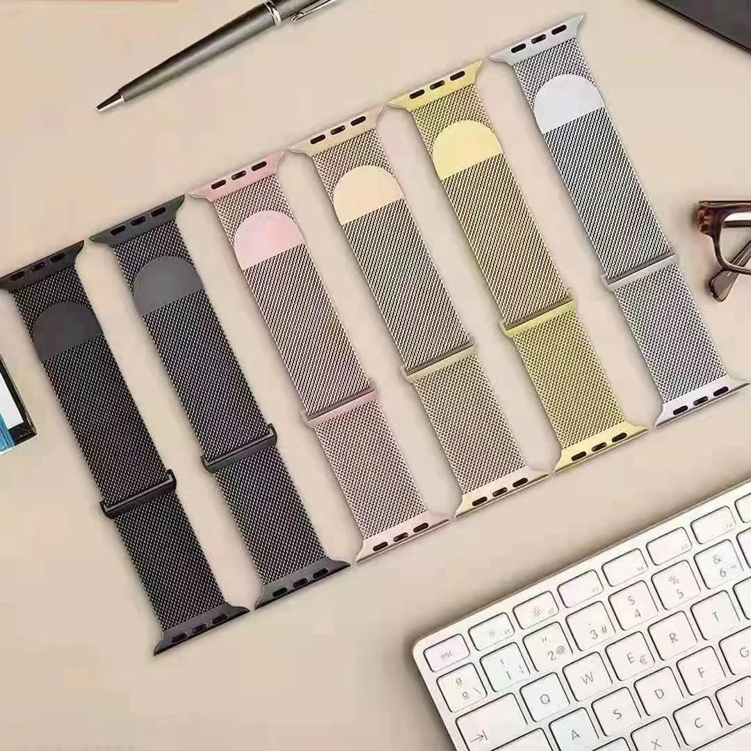 Milanese Metal Strap For Apple - Milanese Loop Magnetic บทวิจารณ์และราคา