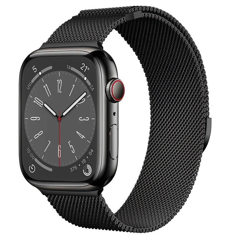 Milanese Metal Strap For Apple - Milanese Loop Magnetic บทวิจารณ์และราคา