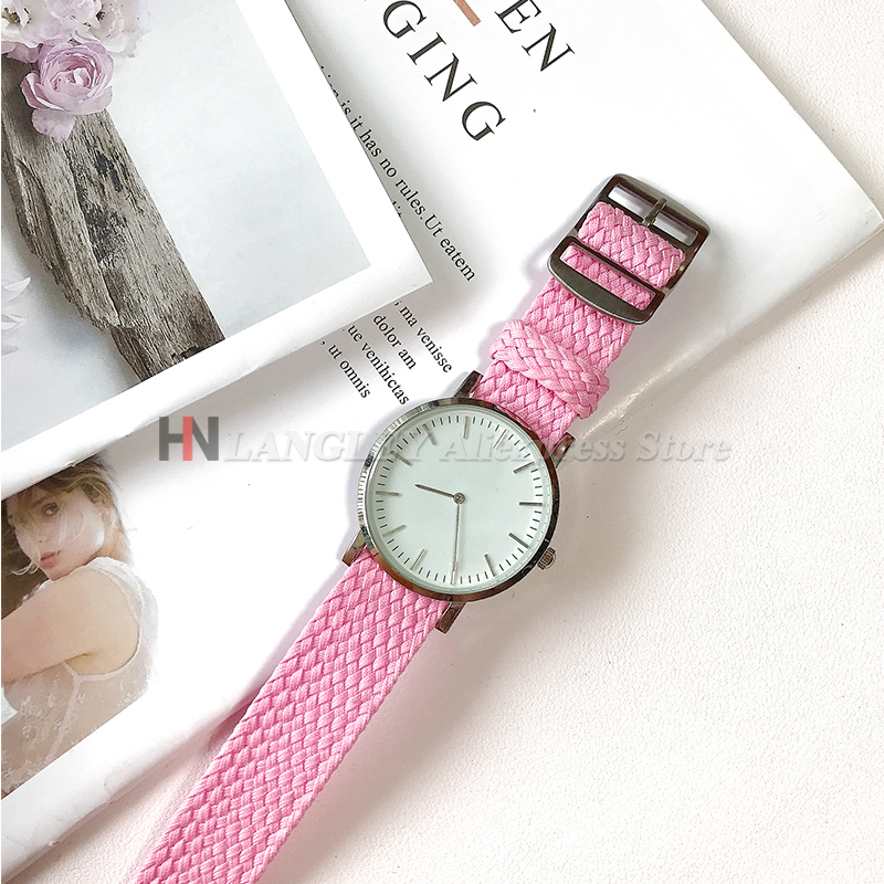 Fabric Woven Nylon Watch Band  - Perlon Strap Woven บทวิจารณ์และราคา