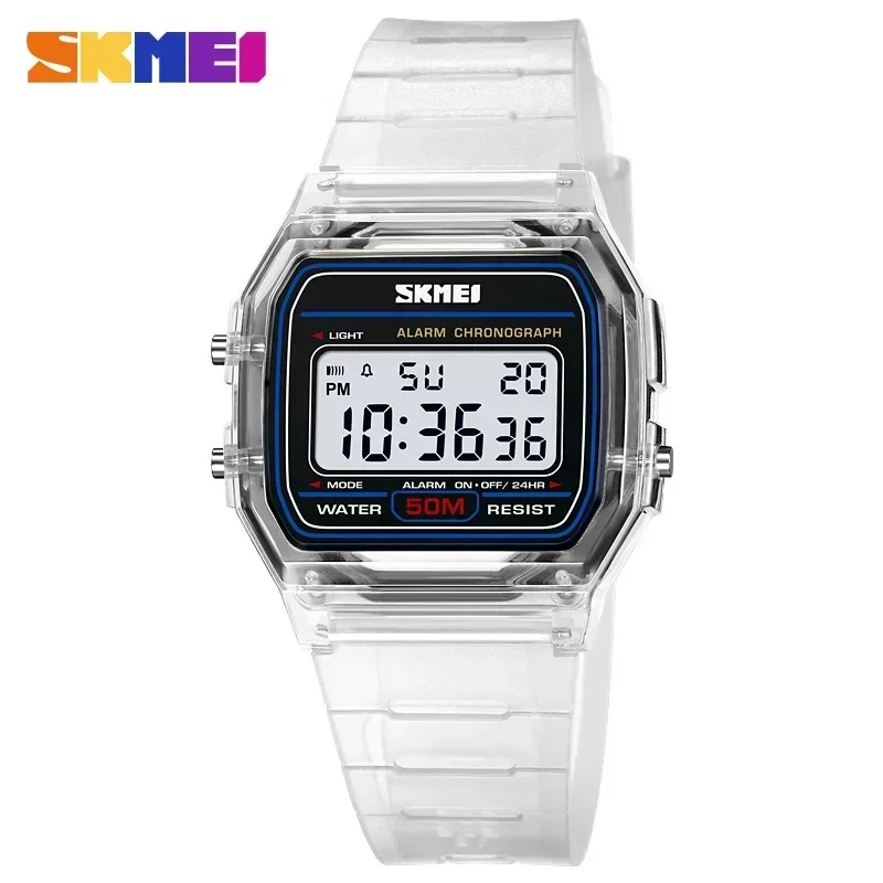 SKMEI 2056 Transparent TPU Str - Rubber Strap Diver บทวิจารณ์และราคา